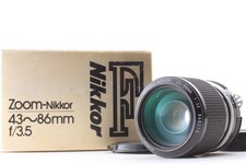 Nikon f/3.5 Camera Lenses 43-86mm Focal for sale | eBay