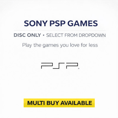 Sony PSP Cart Only Video Games - Multi Buy Offer Available (List 2)