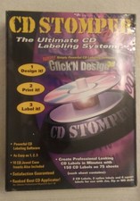 CD Stomper Pro The Ultimate CD Labeling System PC  Mac NEW AND SEALED