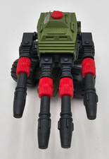 Vintage 1983 Gi Joe Pac Rat Machine Gun with Missiles ARAH Missing Remote