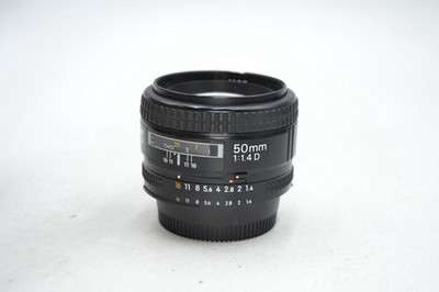 Nikon AF NIKKOR 50mm 1:1.4 D Standard Lens Nikon F Auto/Manual Focus