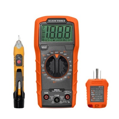 69149P Electrical Test Kit with Digital Multimeter Non Contact Voltage Tester