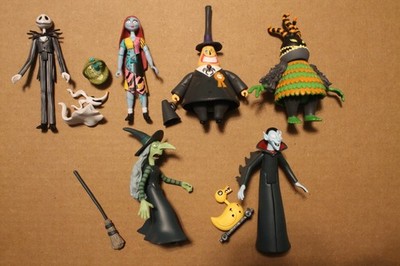 Super7 ReAction The Nightmare Before Christmas figures lot of 6