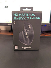 Logitech MX Master 3S Bluetooth Edition Wireless Mouse, Black 910-007500 Read 