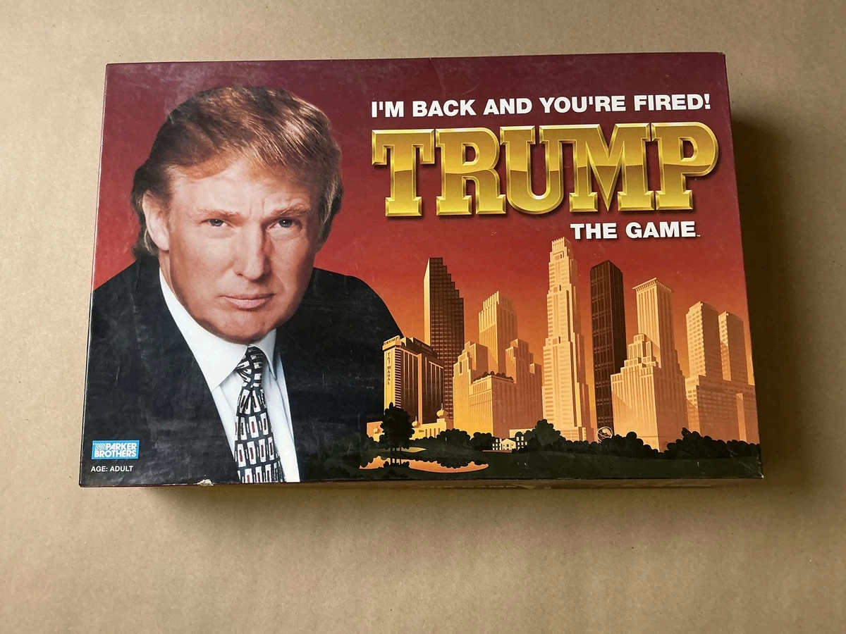 TRUMP The Game 2004 Parker Brothers Edition Donald Trump