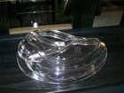 FOSTORIA CRYSTAL CAROUSEL ETCHED 3 PART RELISH #6080 — photo 9