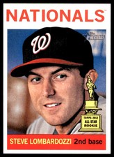 Steve Lombardozzi 2013 Topps Heritage #73 Nationals MLB READ FREE SHIPPING