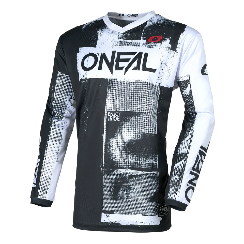 RODILLO ONEAL COMPLETO CROSS ENDURO O'NEAL ELEMENT BLANCO NEGRO - Imagen 4 de 4