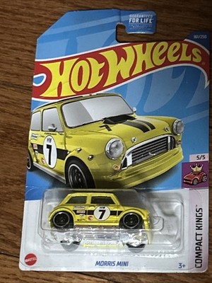 Hot Wheels 2022 Treasure Hunt Compact Kings 5/5  Morris Mini Yellow