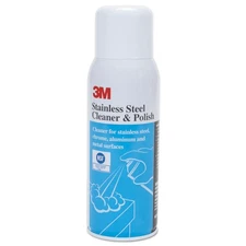 3M 59158 10 oz Aerosol Spray Stainless Steel Cleaner and Polish - Lime Scent New