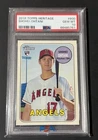 Shohei Ohtani 2018 Topps Heritage PSA 10 Gem Mint #600 Angels Rookie Card RC