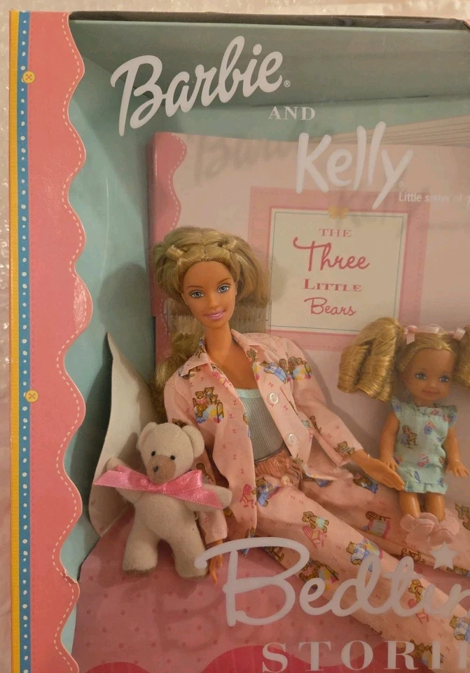 Barbie & Kelly Bedtime Stories Toys 'R Us 2000 exclusivo juego de regalo 29426 en caja original Foto 2 de 4