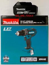 New Makita 18V LXT XPH10Z 1/2" Hammer Drill Driver, 1) BL1850B 5.0 Ah Battery