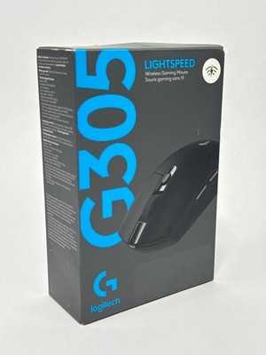 Logitech G305 Lightspeed Wireless Gaming Mouse Hero 12000 DPI Black