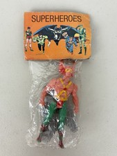 Vintage Mexican Bootleg Hawkman Figure Super Powers KO Superheroes Sealed MOC