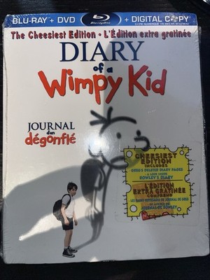 Diary of a Wimpy Kid (Blu-ray + DVD, The Cheesiest Edition) W/Slipcover RARE New