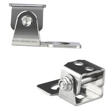 2 Pack Motorcycle Driving Light Mount Bracket Adjustable Stand Holder Plates
