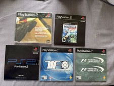Sony PlayStation 2 PS2 Demo Disc Bundle 5 Demo Discs. TIF Wipeout Fusion F1 VGC