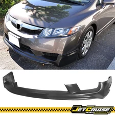 Fits 09 -11 Honda Civic Sedan 4Dr MUG Style Front Bumper Lip Spoiler Bodykit PU
