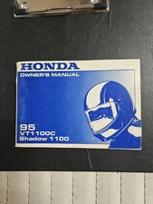 Vt1100C Shadow Instruction Manual English Version Honda Genuine Parts Catalog Or