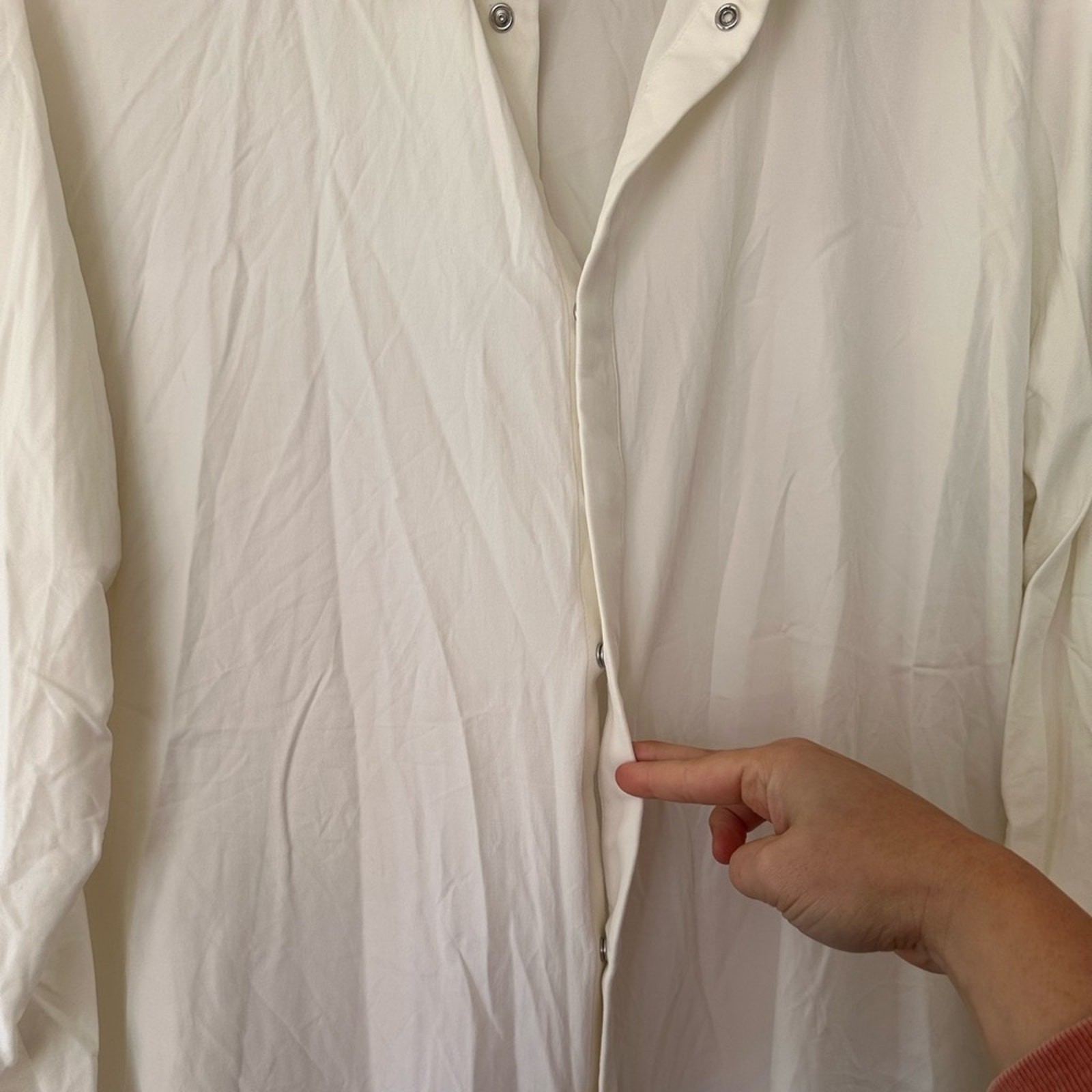 ADAY Something Cool Button Down sz large - image 5