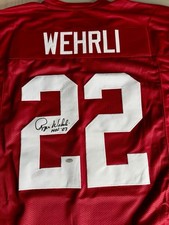 Roger Wehrli Autographed St Louis Cardinals Jersey #22 HOF 07 NFL Schwartz COA