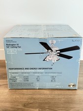 Hampton Bay "Redington IV" 52 Ceiling Fan Brand New Free Shipping