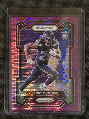 2023 Panini Prizm - Rookies Kenny McIntosh #391 Purple Pulsar