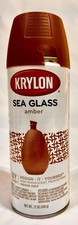Krylon Sea Glass Spray Paint, Amber, 12 Ounce New