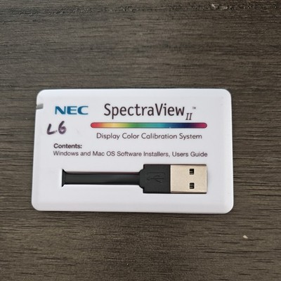 NEC SpectraView II Display Calibration Software SVIISOFT 