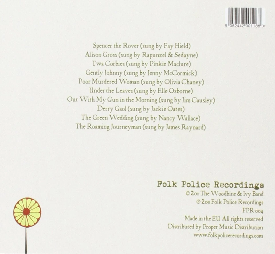 The Woodbine & Ivy Band = Self Titled = CD ALBUM = FOLK PSYCH PROG JAZZ COUNTRY - Bild 2 von 2