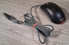   Microsoft Wheel Mouse Optical USB and PS2 Compatible X802382-018 Black WORKS  