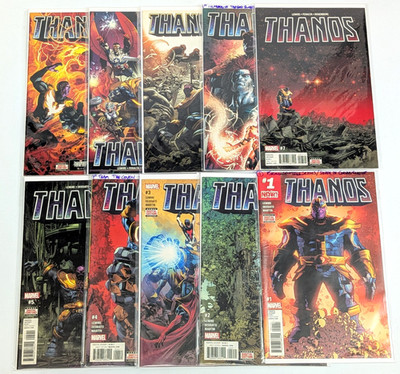 Lot of 10 - Thanos Vol. 2 2017 Issues #1-5, 7-11 VF-VF/NM