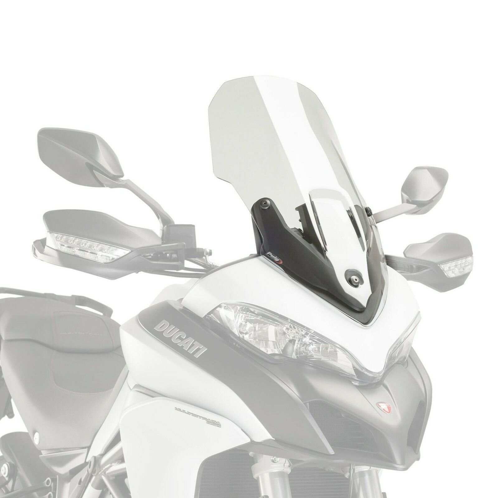 Puig Clear Touring Screen Ducati Multistrada 950 2017-2024 - Image 4