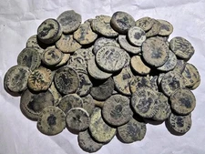 Lot Of Desert Patina Roman Coins 3 Coins/Purchase