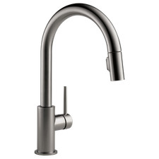 Delta Trinsic 9159-KS-DST Pull-Down Kitchen Faucet -Black Stainless