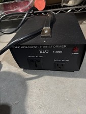 T Series 3000 Watt Voltage Converter Transformer - Step Up/Down - 110v to 220v