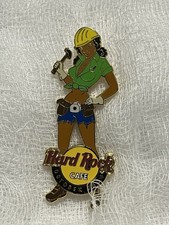 Hard Rock Cafe Construction Worker Pin Online Working Girl  Series October 2004