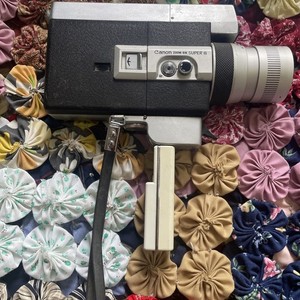 Canon Zoom 518 Super 8 Movie Camera 9.5–47.5mm Works