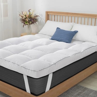 Hotelqualität Matratzenauflage 10 cm tief dick Single Double King Super alle Größen