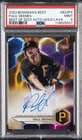 2023 BOWMAN'S BEST BEST OF 2023 AUTO GOLD LAVA #B23PS PAUL SKENES 27/75 PSA 9