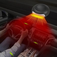 1000W Portable Heater Heating Cooling Fan Anti-Fog Heater Dryer for Car Truck12V