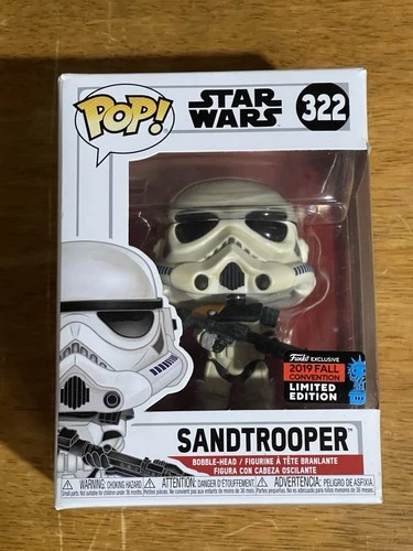 FUNKO POP! VINYL #322 STAR WARS SANDTROOPER TARGET NEW YORK CON BRAND NEW