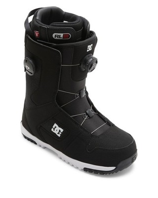 DC Shoes Men's Phase BOA Pro Warm Durable Articulated 8, Black/Black/White