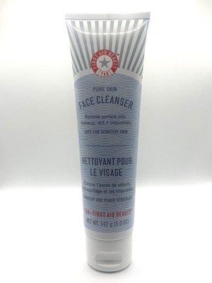 First Aid Beauty Pure Skin Face Cleanser 5oz 142g FULL Size NWOB