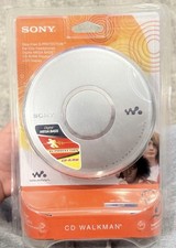 Vintage Sony CD Walkman Silver D-EJ011 Sealed in package New Old Stock NOS