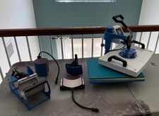 Heat Press Machine Digital Transfer T Shirt Hat Plate Cap Mug
