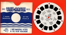 Vintage View-Master reel 178 Desert Scenes Arizona 1948 Saguaro Boothill Cem.