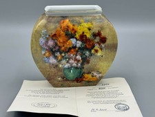 Goebel Artis Orbis Renoir "Chrysanthemums" vase Limited Edition.