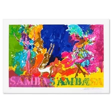 LeRoy Neiman (1921-2012), "Samba Samba" Limited Edition Serigraph, Numbered 216/
